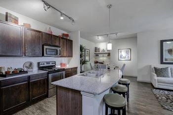Large kitchen islands
